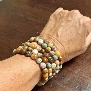 Multi-Color Beaded Bracelet Set